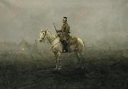 Antoni Piotrowski Lurking in fog Germany oil painting artist
